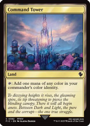 Command Tower (0382) (FIC-382) [Commander: FINAL FANTASY]