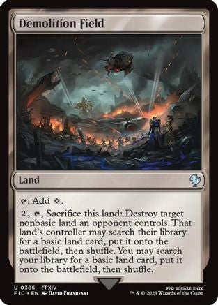 Demolition Field (FIC-385) [Commander: FINAL FANTASY]