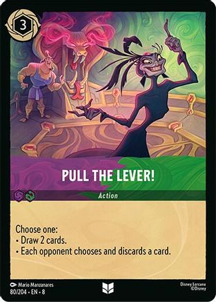 Pull the Lever! (80/204) - Reign of Jafar Cold Foil