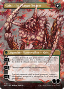 Grist, Voracious Larva // Grist, the Plague Swarm (MH3-446) [Modern Horizons 3] (Borderless) Foil