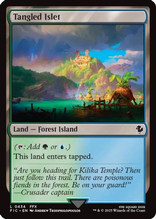 Tangled Islet (FIC-434) [Commander: FINAL FANTASY]