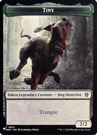 Tiny // City's Blessing Double-Sided Token (SLD-21 // 17) [Secret Lair Drop Series]