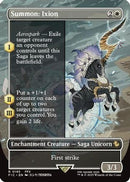 Summon: Ixion (Borderless) (FIC-195) [Commander: FINAL FANTASY] Foil