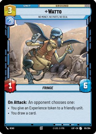 Watto - No Money, No Parts, No Deal (065/264) [Legends of the Force]