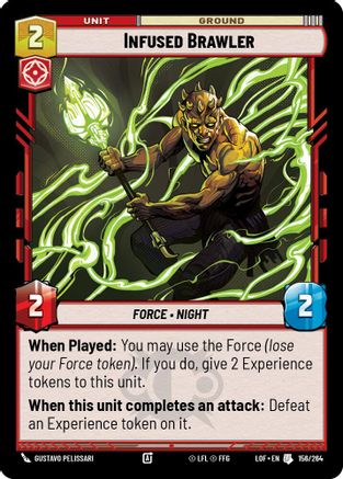 Infused Brawler (156/264) [Legends of the Force]