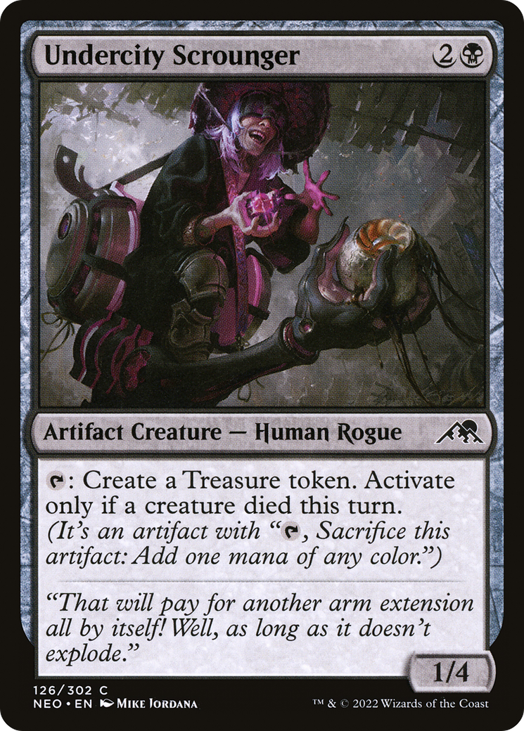 Undercity Scrounger (NEO-126) [Kamigawa: Neon Dynasty]