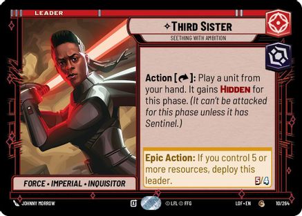 Third Sister - Seething With Ambition (010/264) [Legends of the Force]