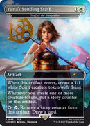 Yuna's Sending Staff - Staff of the Storyteller (Rainbow Foil) (SLD-1863) [Secret Lair Drop Series] Foil