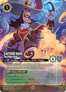 Captain Hook - The Pirate King (Enchanted) (215/204) - Reign of Jafar Holofoil