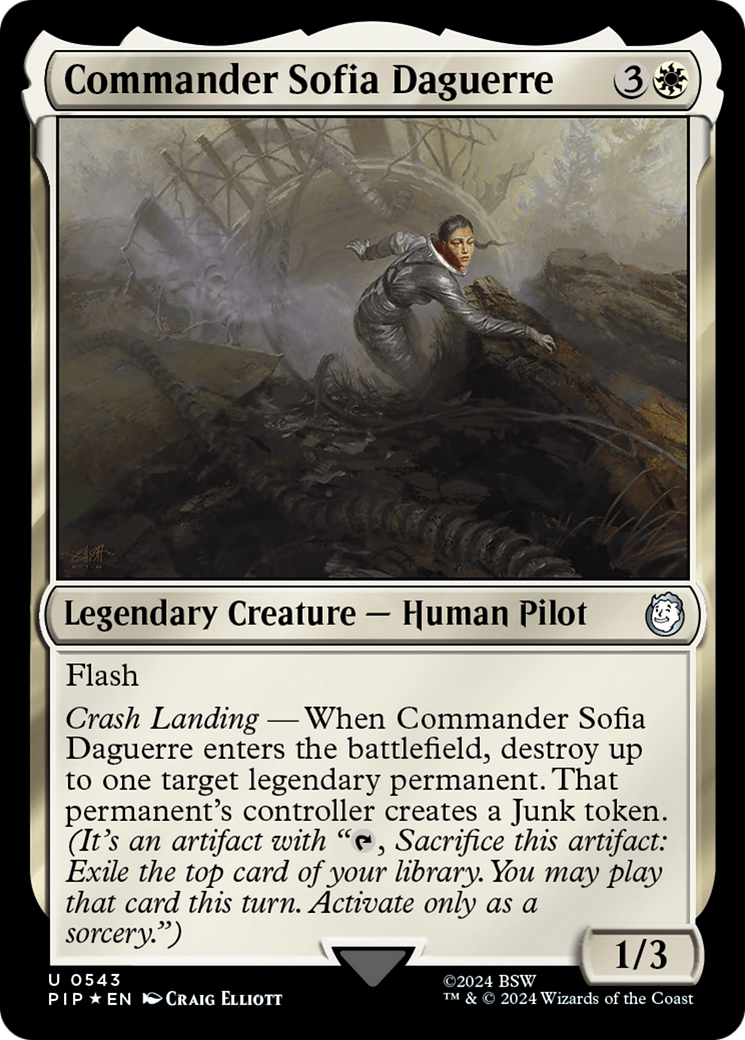 Commander Sofia Daguerre (PIP-543) [Fallout] Foil