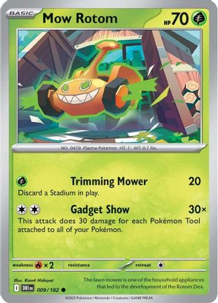 Mow Rotom 9 - [SV10 Destined Rivals]