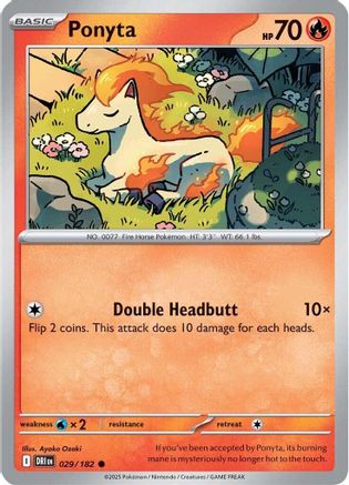 Ponyta 29 - [SV10 Destined Rivals]