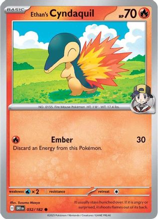Ethan's Cyndaquil 32 - [SV10 Destined Rivals]