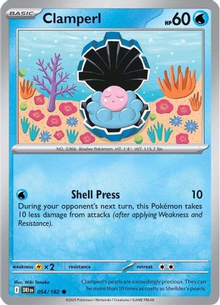 Clamperl - 054/182 54 - [SV10 Destined Rivals]
