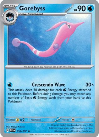 Gorebyss 56 - [SV10 Destined Rivals] Reverse Holofoil