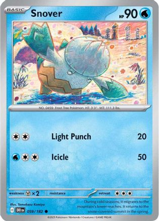 Snover 59 - [SV10 Destined Rivals] Reverse Holofoil