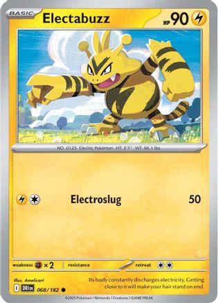 Electabuzz 68 - [SV10 Destined Rivals] Reverse Holofoil