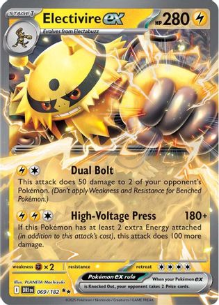 Electivire ex - 069/182 69 - [SV10 Destined Rivals] Holofoil