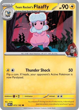 Team Rocket's Flaaffy 73 - [SV10 Destined Rivals]