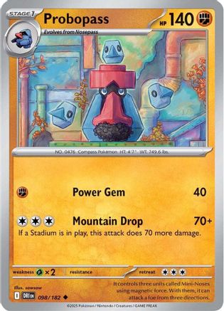 Probopass 98 - [SV10 Destined Rivals] Reverse Holofoil