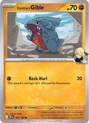 Cynthia's Gible 102 - [SV10 Destined Rivals]