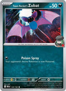 Team Rocket's Zubat 120 - [SV10 Destined Rivals] Reverse Holofoil