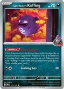 Team Rocket's Koffing 125 - [SV10 Destined Rivals]