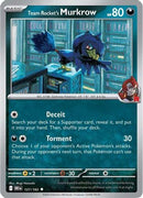 Team Rocket's Murkrow - 127/182 127 - [SV10 Destined Rivals] Reverse Holofoil