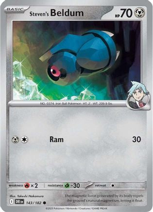 Steven's Beldum 143 - [SV10 Destined Rivals] Reverse Holofoil