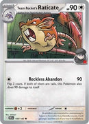 Team Rocket's Raticate - 148/182 148 - [SV10 Destined Rivals]