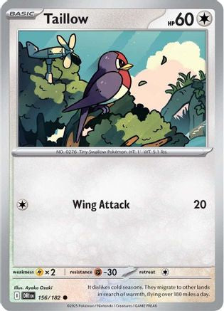 Taillow 156 - [SV10 Destined Rivals] Reverse Holofoil