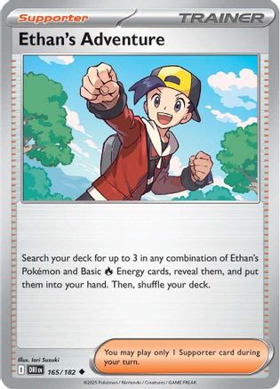 Ethan's Adventure - 165/182 165 - [SV10 Destined Rivals] Reverse Holofoil