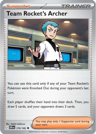 Team Rocket's Archer - 170/182 170 - [SV10 Destined Rivals] Reverse Holofoil