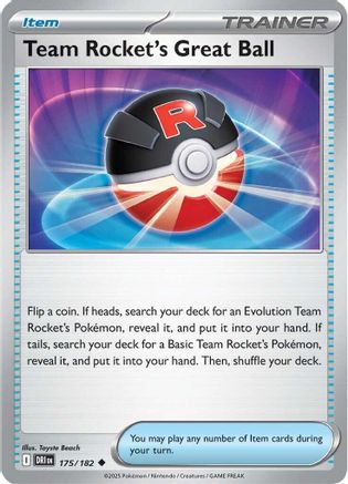 Team Rocket's Great Ball 175 - [SV10 Destined Rivals]