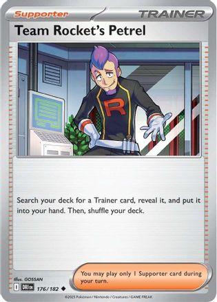 Team Rocket's Petrel - 176/182 176 - [SV10 Destined Rivals]