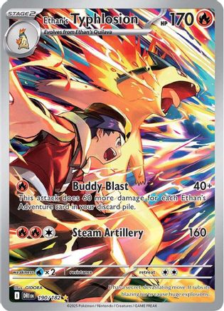 Ethan's Typhlosion - 190/182 190 - [SV10 Destined Rivals] Holofoil