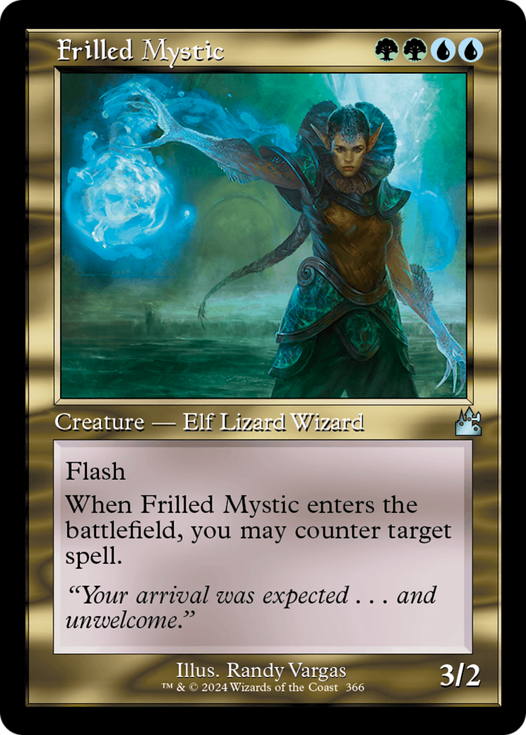 Frilled Mystic (RVR-366) [Ravnica Remastered]