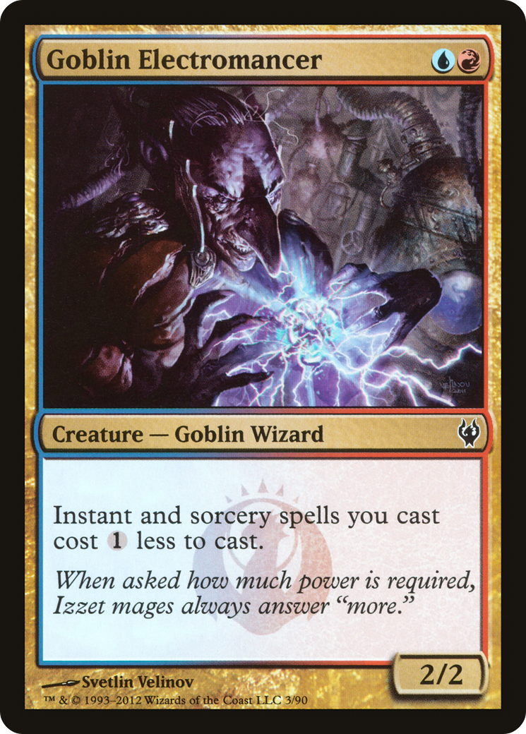 Goblin Electromancer (DDJ-003) [Duel Decks: Izzet vs. Golgari]