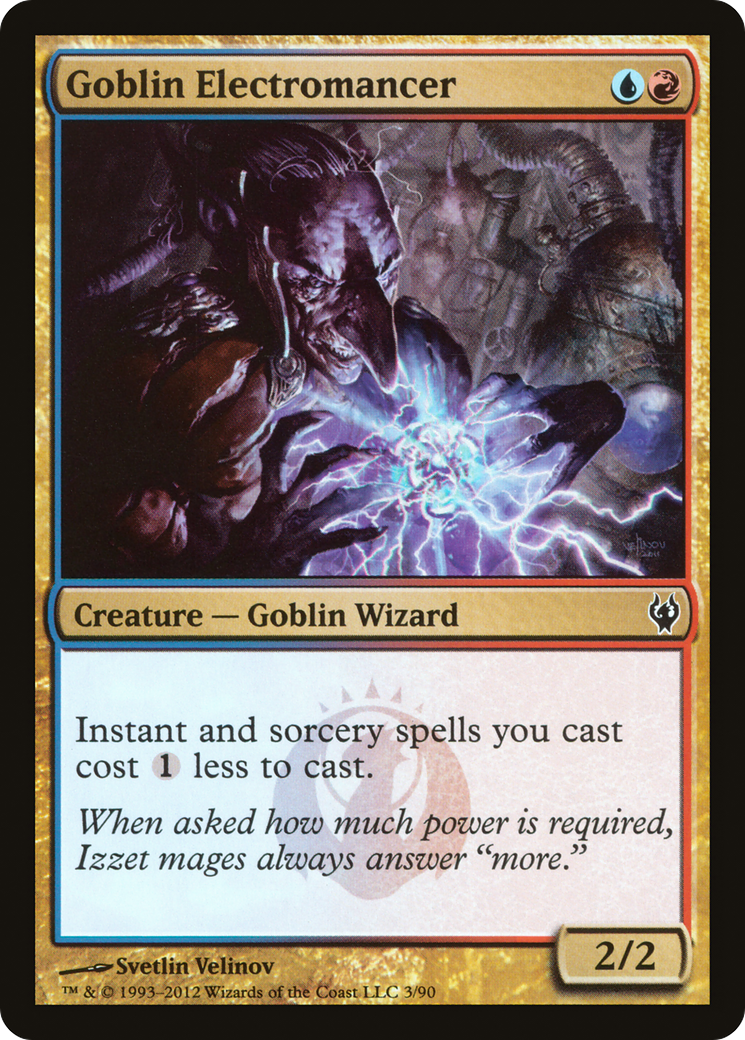 Goblin Electromancer (DDJ-003) [Duel Decks: Izzet vs. Golgari]
