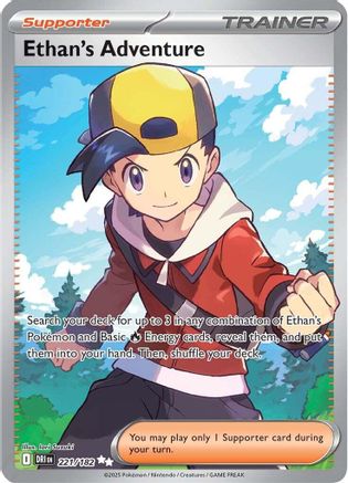 Ethan's Adventure - 221/182 221 - [SV10 Destined Rivals] Holofoil