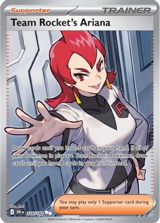 Team Rocket's Ariana - 224/182 224 - [SV10 Destined Rivals] Holofoil