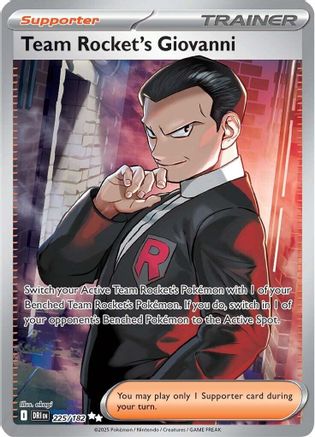 Team Rocket's Giovanni - 225/182 225 - [SV10 Destined Rivals] Holofoil