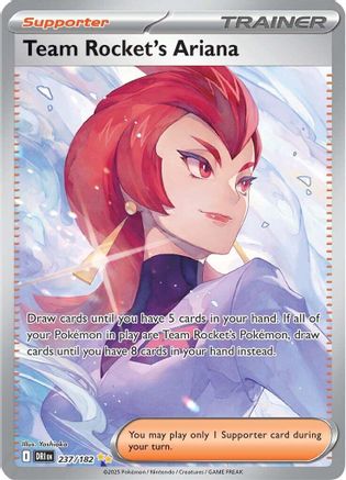 Team Rocket's Ariana - 237/182 237 - [SV10 Destined Rivals] Holofoil