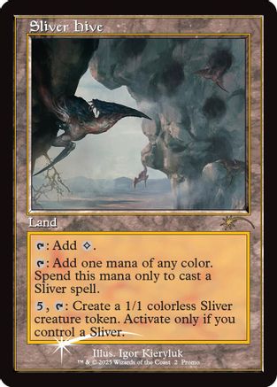 Sliver Hive (Retro Frame) (SLD-002) [Secret Lair Drop Series] Foil