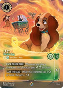 Lady - Decisive Dog (Enchanted) (205/204) - Reign of Jafar Holofoil