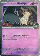 Team Rocket's Mimikyu (Prerelease) 87 - [Miscellaneous Cards & Products] Holofoil