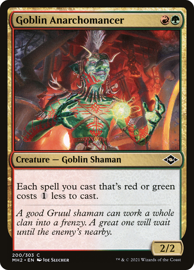 Goblin Anarchomancer (MH2-200) [Modern Horizons 2] Foil