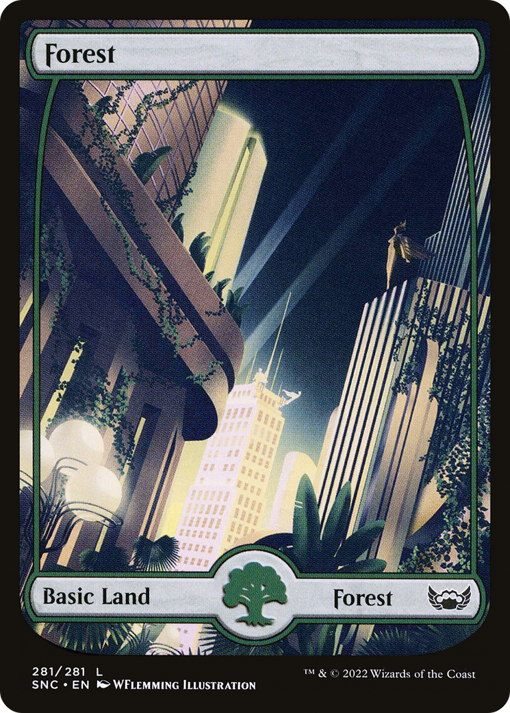 Forest (SNC-281) [Streets of New Capenna] Foil