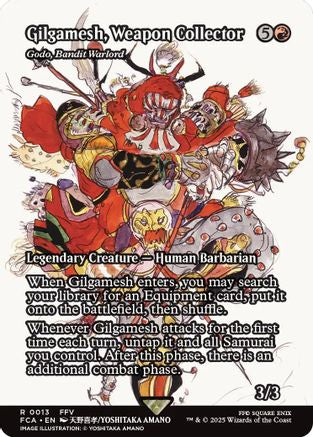 Gilgamesh, Weapon Collector - Godo, Bandit Warlord (Showcase) (FCA-013) [FINAL FANTASY: Through the Ages]