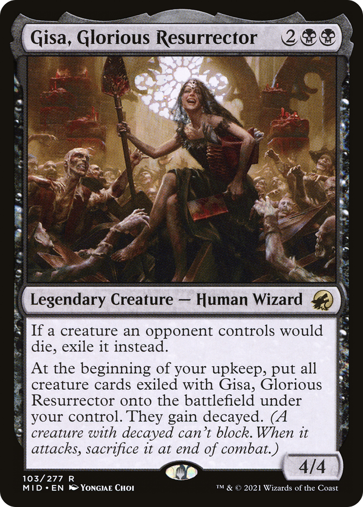 Gisa, Glorious Resurrector (MID-103) [Innistrad: Midnight Hunt]